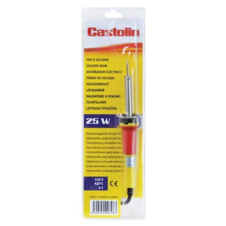 Fer à souder électrique type crayon 25W - CASTOLIN - 73950FSL25