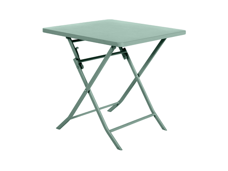 Table de jardin carrée Greensboro 70 x 70 cm Olive - Hespéride