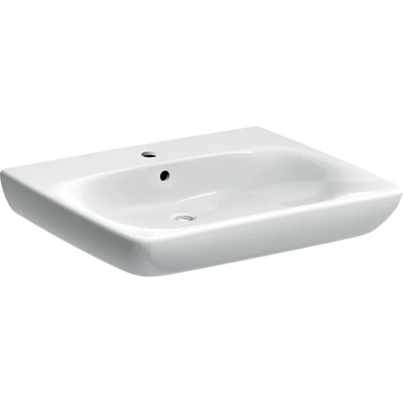 Lavabo PMR RENOVA COMFORT 65x55cm Blanc - GEBERIT - 258565000