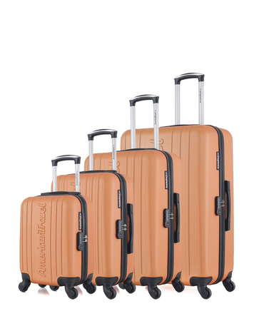 AMERICAN TRAVEL - SET DE 4 ABS SPRINGFIELD-M 4 Roues