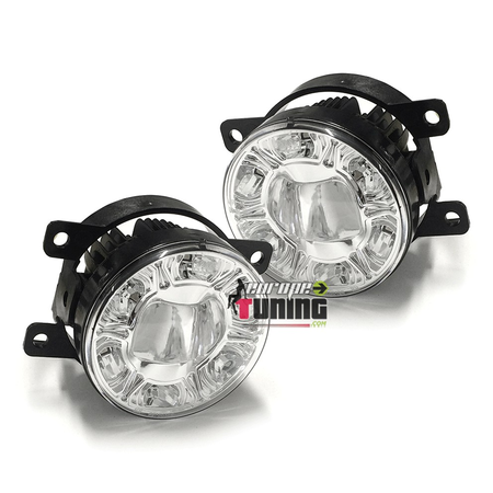 ANTI BROUILLARDS DE JOUR A LED DIURNES-DRL-R87 PEUGEOT RENAULT OPEL PORSCHE ...(03204)