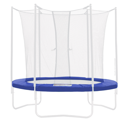 Kangui - Coussin de protection bleu Ø250cm pour trampoline