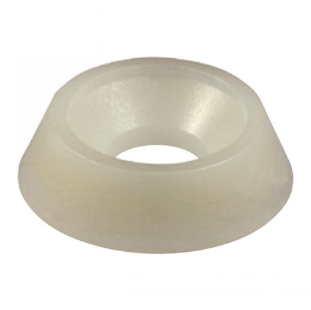 Rondelle cuvette nylon 6.6 NFE 27619 M6 boite de 200 pièces - ACTON - 865006