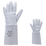 Gants de soudeur EUROWELD fleur agneau type argon manchette croûte gris T10 - COVERGUARD - 2540