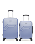 AMERICAN TRAVEL - Lot de 2 - Valise weekend et valise cabine QUEENS
