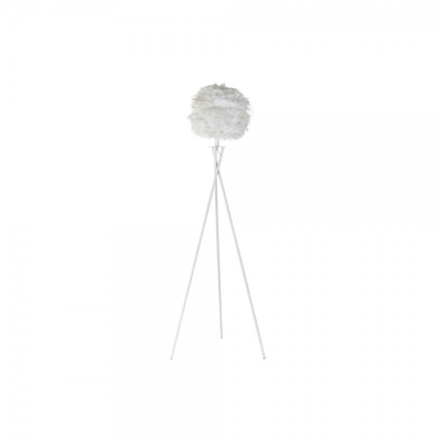 Lampadaire DKD Home Decor Métal Blanc Plume (40 x 40 x 150 cm)