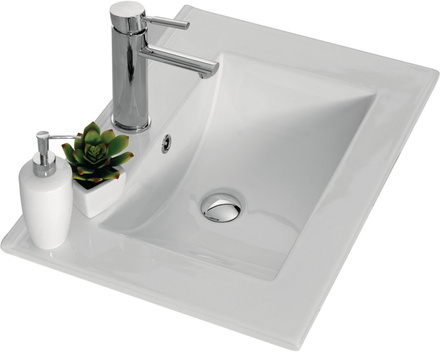 Plan vasque céramique blanc 70cm ANGELO - NEOVA - A0508405