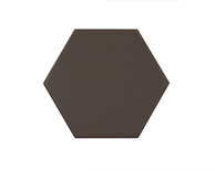 KROMATIKA - BROWN - Carrelage hexagonal 11,6x10,1 cm marron Taille 11,6 x 10,1 cm