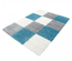 Tapis shaggy CARRÉ A OEKO-TEX®