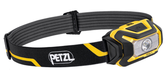 Lampe frontale Aria 1 noir - jaune + 3 piles AAA/LR03 - PETZL - E069AA00