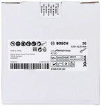 Disques abrasifs sur fibre X-LOCK R780 pour métal et inox G36 - BOSCH - 2608619183