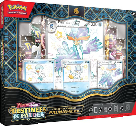 JCC Pokémon: Collection Premium Écarlate et Violet – Destinées de Paldea – Palmaval-ex