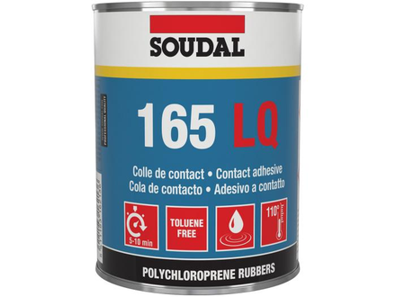 Colle néoprène 165 liquide bidon 1L - SOUDAL - 145988