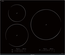 Sauter - SPI9544B - Plaque Induction - Table de Cuisson Encastrable - Noir - 3 Foyers - 7400W - Dimensions Encastrement : 56x49cm - Grand Foyer 28 cm - Fabriqué en France
