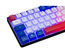Clavier Gaming - THE G-LAB - KEYZ-HYDRO-BWR/FR - Membrane 60% 3 couleurs touches Bleu-Blanc-Rouge