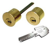 Jeu de cylindres T60 pour serrures TS3 et TS5 - TESA - T6TSRFLC