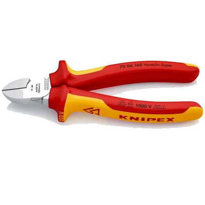 Pince coupante isolante 1000V 160mm - KNIPEX - 70 06 160
