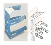 Clips de fixation 55mm pour support bois - 201.30