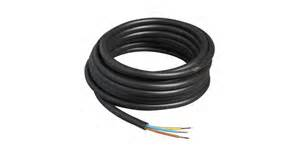 Câble rigide U-1000 R2V 3G1,5mm² 10m noir - FILS & CÂBLES - 20218275C