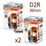 2 AMPOULES XENON D2R OSRAM XENARC ORIGINAL 4500K 35W 85V (05440)