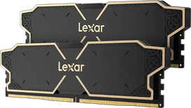 Kit Barrettes mémoire 32Go (2x16Go) DIMM DDR5 Lexar Thor OC 6000MHz CL38 (Noir)