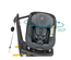 Siege Auto MAXI COSI  AxissFix, Group 0+/1, Isofix, Pivotant, i-Size, de 4 mois a 4 ans (9-18kg), 61-105 cm, Authentic Graphite