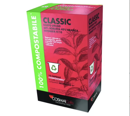 500 capsules compatibles Nespresso® Classic - COSMAI CAFFÉ