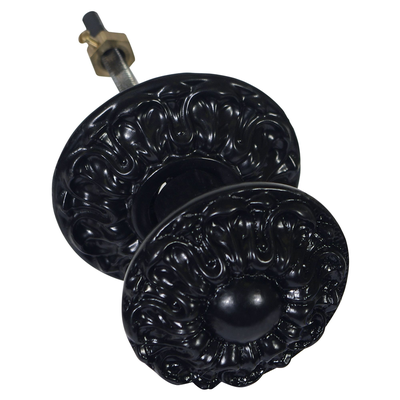 Bouton chainette DAHILA 91 noir - JARDINIER MASSARD - J502120