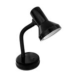 Lampe de bureau EDM London E27 60 W Flexo/Lampe de bureau Noir Métal (12,5 x 20 cm)
