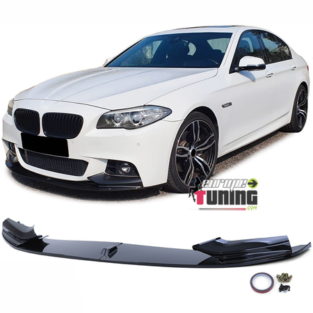 LAME BECQUET SPOILER SPORT NOIR BRILLANT BMW SERIE 5 F10 F11 PACK M (05662)