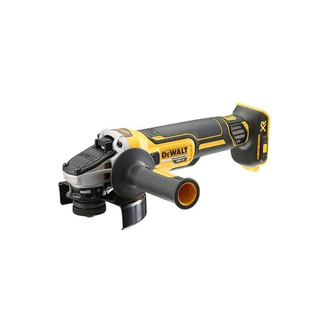 Meuleuse XR 18V 125mm (sans batterie ni chargeur) en coffret T-STAK - DEWALT - DCG405NT