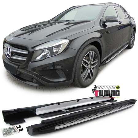 MARCHES PIED INOX MERCEDES GLA APRES 2013 (04308)