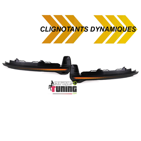 CLIGNOTANTS RETROVISEURS SEQUENTIELS LEDS DYNAMIQUES AUDI TT 8S RS & R8 (05270)