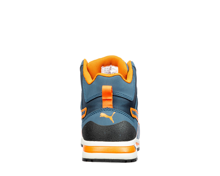 Baskets de sécurité hautes CROSSTWIST MID S3 HRO SRC bleu/orange P43 - PUMA - 633140-T.43