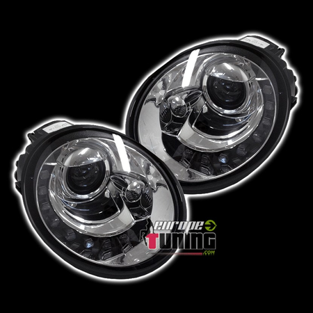 PHARES FEUX AVANTS DEVIL EYES VOLKSWAGEN VW NEW BEETLE 1998-2005 (03738)