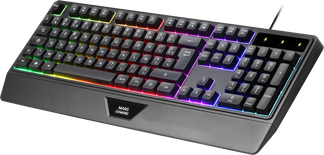 Clavier Gamer Mars Gaming MK124 RGB (Noir)
