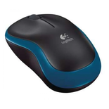 Souris sans fil Logitech M185 (Noir/Bleu)