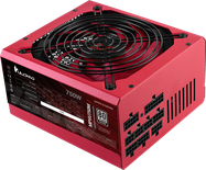 Alimentation ATX Mars Gaming Vulcano MPM - 750W (Rouge)