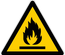 Pictogrammes d’avertissement de danger triangulaire ''Danger matières inflammables'' - NOVAP - 4031989