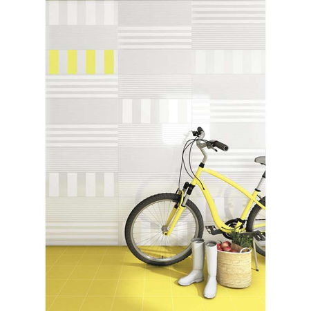 VODEVIL LIMA 20 x 20 cm - Carrelage uni jaune