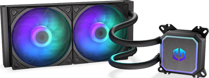 Kit Watercooling AIO Endorfy Navis F RGB - 240mm (Noir)