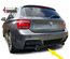 DIFFUSEUR DOUBLE SORTIE BMW SERIE 1 F20 / F21 POUR PARE-CHOCS M (04631)