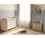 POLINI KIDS AMIS ZEN Lit NEVA 120*60 avec tiroir blanc/naturel