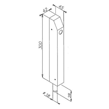 Electro verrou Gate lock à rupture 24VDC - OPERA - 28710