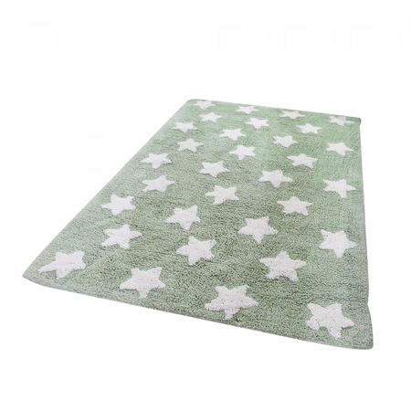 Tapis enfant ETOILE 100% BIO en coton Fait main Care&Fair GOST