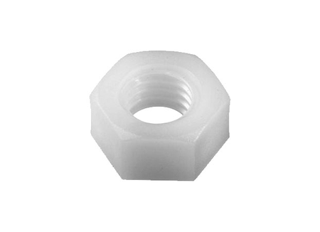 Écrou hexagonal nylon DIN 934 M6 boîte de 200 - ACTON - 830006