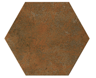OXIDE ROBIN Carrelage hexagonal 17,5X20 cm effet métallisé