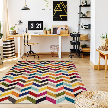 Tapis salon CHEVRON OEKO-TEX®