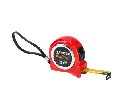 Mètre ruban 5 m x 19 mm 'Red Tape' - HANGER - 100022