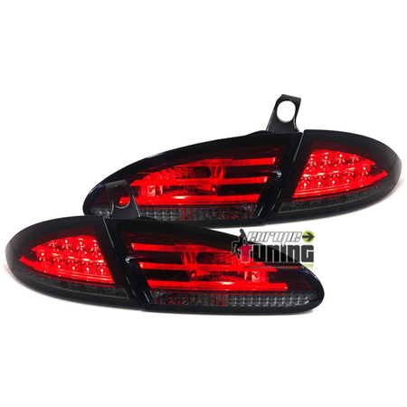 2 FEUX ROUGES FUMES A LEDS SEAT LEON 1P 2005-2009 (04659)